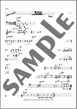 Rise(Herb Alpert) 楽譜 その他 ダウンロード