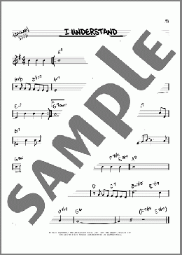 I Understand(Kim Gannon) 楽譜 その他 ダウンロード