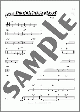 I'm Just Wild About Harry(Noble Sissle) 楽譜 その他 ダウンロード