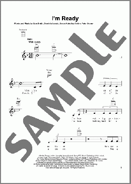 I'm Ready(Sam Smith & Demi Lovato) 楽譜 ウクレレ（弾き語り） ダウンロード