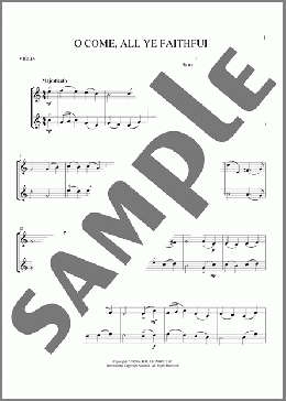 O Come, All Ye Faithful(Frederick Oakeley/John Francis Wade) 楽譜 その他 ダウンロード