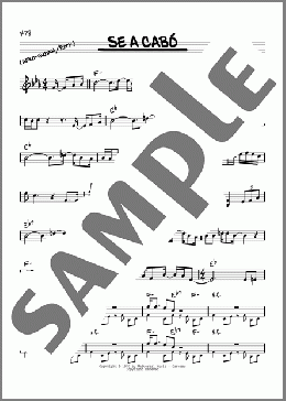 Se A Cabo(Santana) 楽譜 その他 ダウンロード