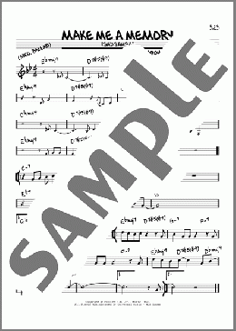 Make Me A Memory (Sad Samba)(Grover Washington, Jr.) 楽譜 その他 ダウンロード
