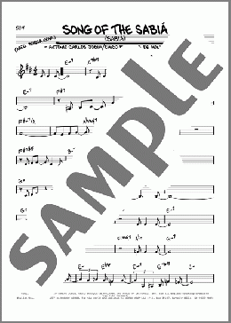 Song Of The Sabia (Sabia)(Norman Gimbel/Antonio Carlos Jobim/Chico Buarque De Hollanda) 楽譜 その他 ダウンロード