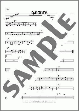 Quijote(Julio Iglesias/Ramon Arcusa/Giovanni Belfiore/Manuel De La Calva) 楽譜 その他 ダウンロード
