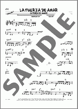 La Fuerza De Amar (A Forca Do Amar)(Cleberson Horsth/Luis Gomes Escolar/Ronaldo Bastos) 楽譜 その他 ダウンロード
