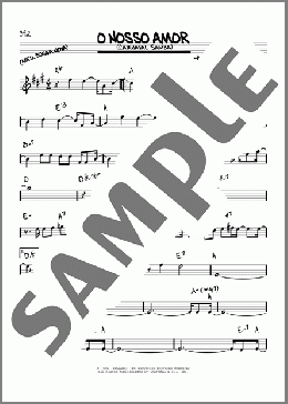 O Nosso Amor(Antonio Carlos Jobim) 楽譜 その他 ダウンロード