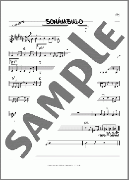 Sonambulo(Leocadio Figueroa) 楽譜 その他 ダウンロード