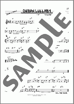 Cuban Lullaby(Marion Sunshine/Don Mario Alvarez) 楽譜 その他 ダウンロード