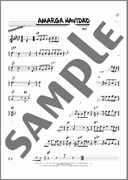 Amarga Navidad(Jose Alfredo Jimenez) 楽譜 その他 ダウンロード
