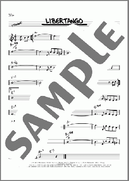Libertango(Astor Piazzolla) 楽譜 その他 ダウンロード