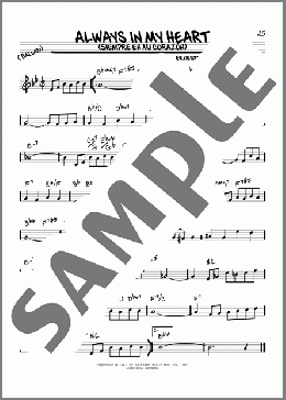 Always In My Heart (Siempre En Mi Corazon)(Glenn Miller) 楽譜 その他 ダウンロード