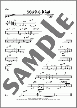 Gentle Rain(Luiz Bonfa/Matt Dubey) 楽譜 その他 ダウンロード