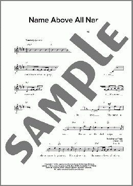 Name Above All Names (arr. David M. Edwards)(Regi Stone/David M. Edwards/Regi Stone and David M. Edwards) 楽譜 その他 ダウンロード
