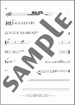 Miles(Miles Davis) 楽譜 その他 ダウンロード