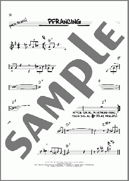 Pfrancing(Miles Davis) 楽譜 その他 ダウンロード