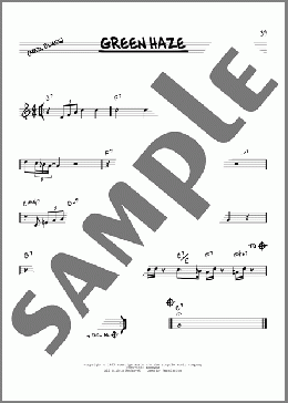 Green Haze(Miles Davis) 楽譜 その他 ダウンロード