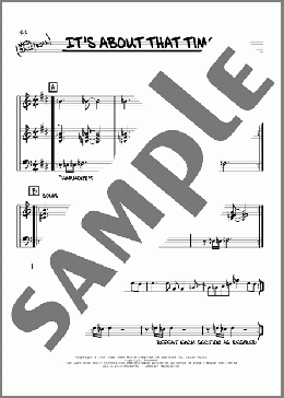 It's About That Time(Miles Davis) 楽譜 その他 ダウンロード