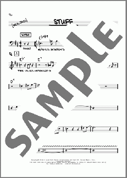 Stuff(Miles Davis) 楽譜 その他 ダウンロード