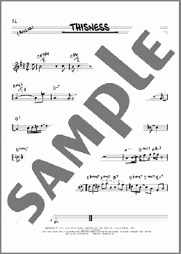 Thisness(Miles Davis) 楽譜 その他 ダウンロード