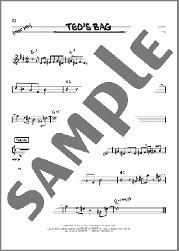 Teo's Bag(Miles Davis) 楽譜 その他 ダウンロード