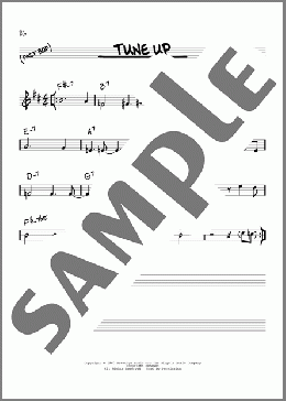 Tune Up(Miles Davis) 楽譜 その他 ダウンロード