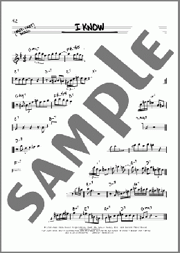 I Know(Miles Davis) 楽譜 その他 ダウンロード