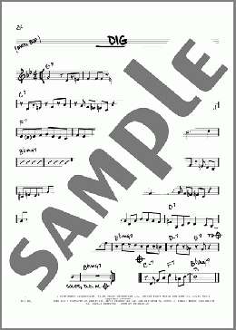 Dig(Miles Davis/Lew Tabackin) 楽譜 その他 ダウンロード