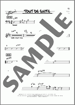 Tout De Suite(Miles Davis) 楽譜 その他 ダウンロード