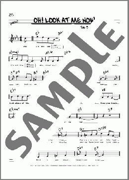 Oh! Look At Me Now (High Voice)(John De Vries) 楽譜 その他 ダウンロード