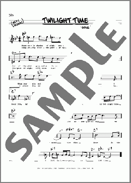 Twilight Time (High Voice)(The Platters) 楽譜 その他 ダウンロード