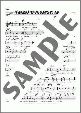 There! I've Said It Again (High Voice)(Dave Mann/Redd Evans) 楽譜 その他 ダウンロード