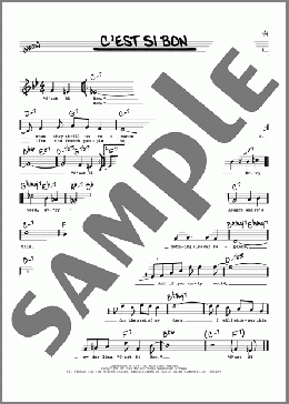 C'est Si Bon (High Voice)(Danny Kaye/Eartha Kitt/Conway Twitty) 楽譜 その他 ダウンロード