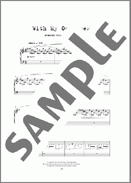 With My Own Eyes (from Atonement)(Dario Marianelli) 楽譜 ピアノ（ソロ） ダウンロード
