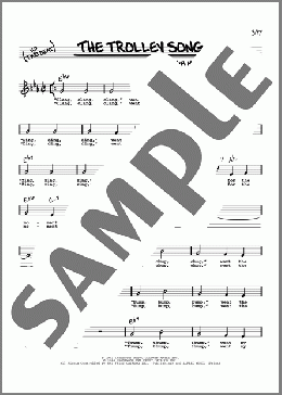 The Trolley Song (from Meet Me In St. Louis) (High Voice)(Judy Garland) 楽譜 その他 ダウンロード