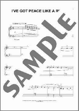 I've Got Peace Like A River (arr. Phillip Keveren)(Traditional) 楽譜 ピアノ（ソロ） ダウンロード