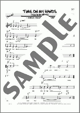 Time On My Hands (You In My Arms) (High Voice)(Mack Gordon/Harold Adamson/Vincent Youmans) 楽譜 その他 ダウンロード