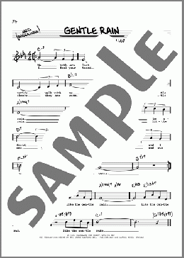 Gentle Rain (High Voice) (from The Gentle Rain)(Matt Dubey) 楽譜 その他 ダウンロード