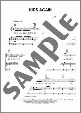 Kids Again(Sam Smith) 楽譜 ピアノ & ボーカル & ギター ダウンロード