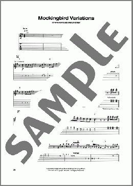 Mockingbird Variations(Chet Atkins) 楽譜 ギター（ソロ） ダウンロード