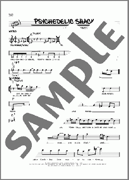 Psychedelic Shack(The Temptations) 楽譜 その他 ダウンロード