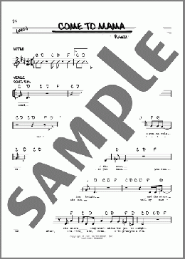 Come To Mama(Ann Peebles) 楽譜 その他 ダウンロード
