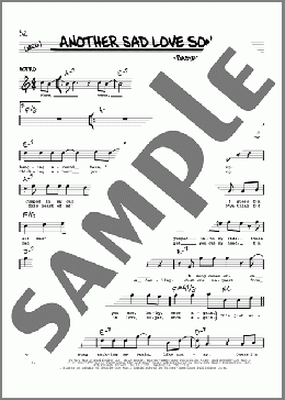 Another Sad Love Song(Toni Braxton) 楽譜 その他 ダウンロード