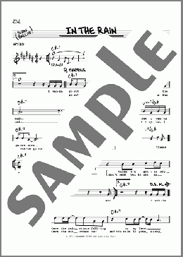 In The Rain(Keith Sweat/Dramatics) 楽譜 その他 ダウンロード