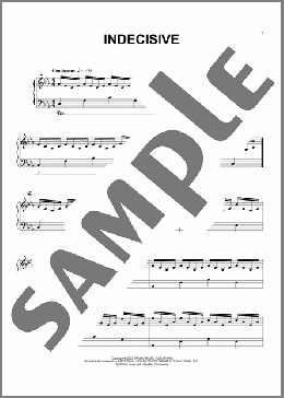 Indecisive(Patrick Hamilton) 楽譜 ピアノ（ソロ） ダウンロード