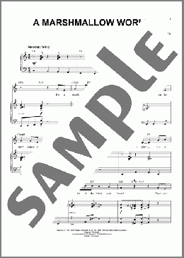 A Marshmallow World [Jazz Version] (arr. Brent Edstrom)(Carl Sigman/Peter De Rose) 楽譜 ピアノ & ボーカル ダウンロード