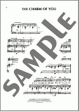 The Charm Of You(Sammy Cahn) 楽譜 ピアノ & ボーカル ダウンロード