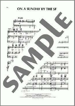 On A Sunday By The Sea (from High Button Shoes)(Sammy Cahn) 楽譜 ピアノ & ボーカル ダウンロード