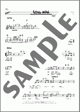 Soul Man(Sam & Dave) 楽譜 その他 ダウンロード