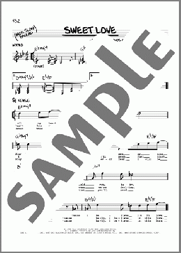Sweet Love(Anita Baker) 楽譜 その他 ダウンロード